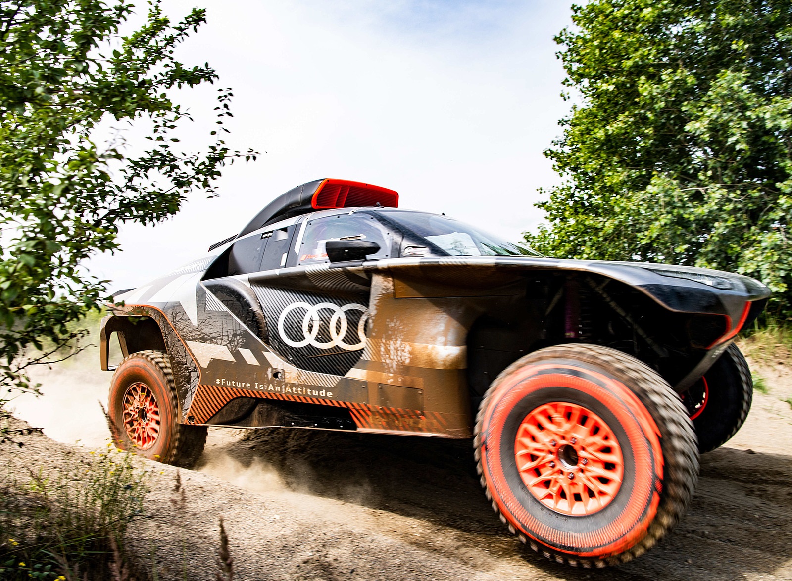 2022 Audi RS Q e-tron Dakar Rally Off-Road Wallpapers  #17 of 45