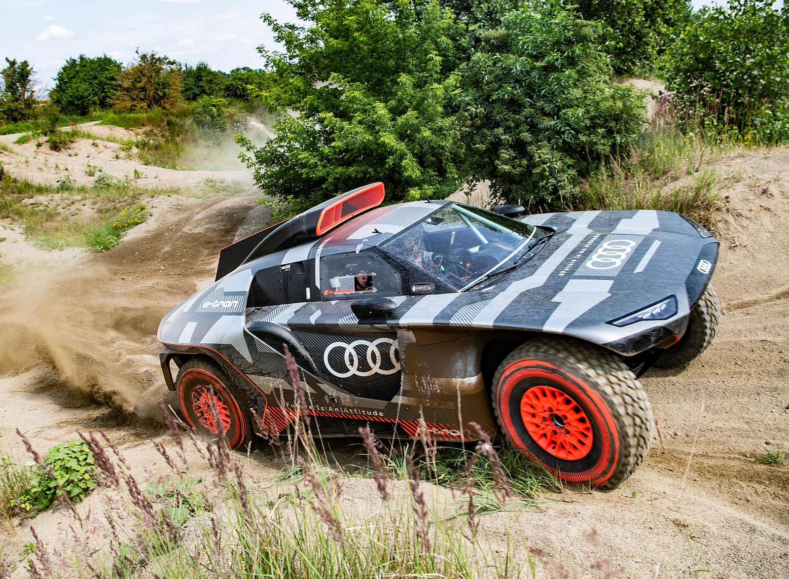 2022 Audi RS Q e-tron Dakar Rally Off-Road Wallpapers  #15 of 45