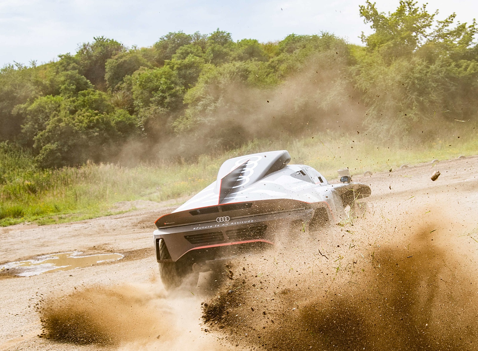 2022 Audi RS Q e-tron Dakar Rally Testing Wallpapers #11 of 45