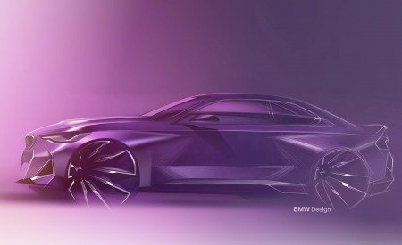 2022 BMW 2 Series Coupe Design Sketch Wallpapers 450x275 (53)