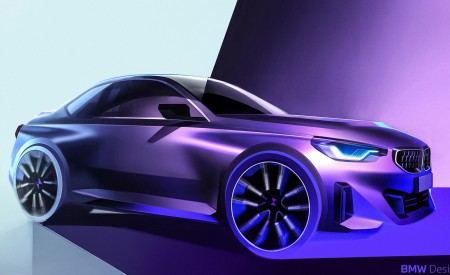 2022 BMW 2 Series Coupe Design Sketch Wallpapers 450x275 (45)