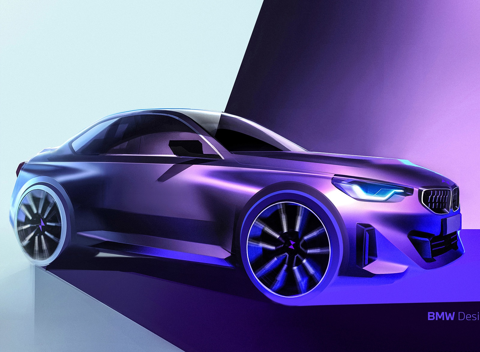 2022 BMW 2 Series Coupe Design Sketch Wallpapers #45 of 57