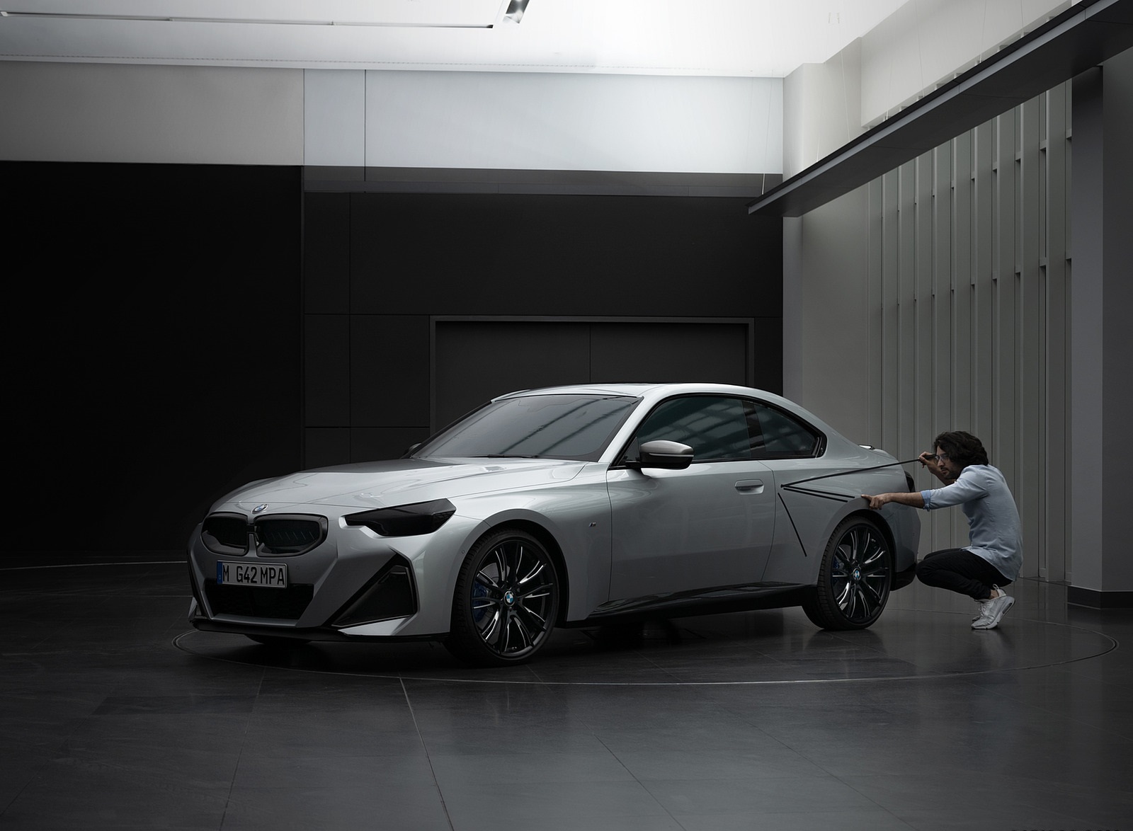 2022 BMW 2 Series Coupe Making Of Wallpapers #39 of 57