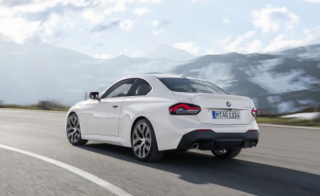 2022 BMW 2 Series Coupe Rear Three-Quarter Wallpapers 450x275 (4)