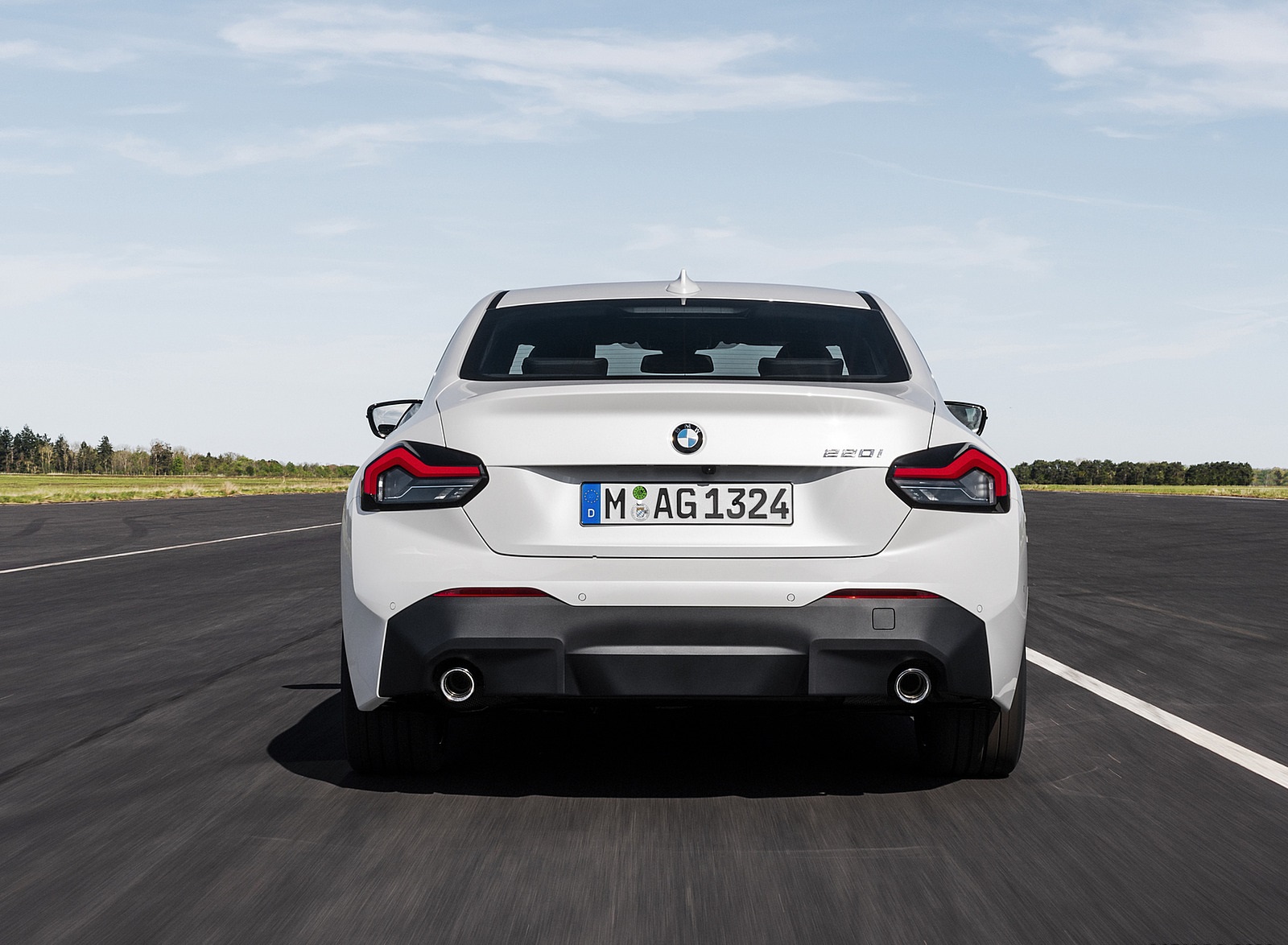 2022 BMW 2 Series Coupe Rear Wallpapers #20 of 57