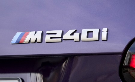 2022 BMW M240i xDrive Coupé (Color: Thundernight Metallic) Badge Wallpapers 450x275 (150)