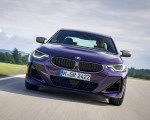2022 BMW M240i xDrive Coupé (Color: Thundernight Metallic) Front Wallpapers 150x120