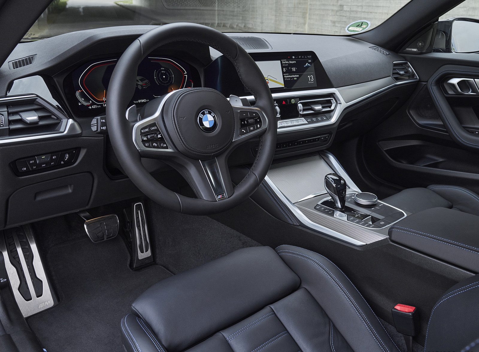 2022 BMW M240i xDrive Coupé (Color: Thundernight Metallic) Interior Wallpapers #155 of 164