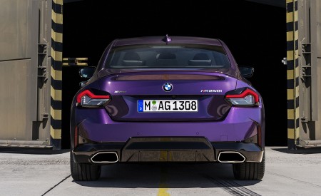 2022 BMW M240i xDrive Coupe Rear Wallpapers 450x275 (33)