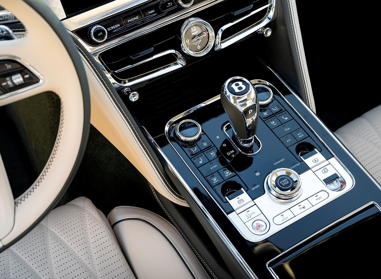 2022 Bentley Flying Spur Hybrid Central Console Wallpapers #144 of 182