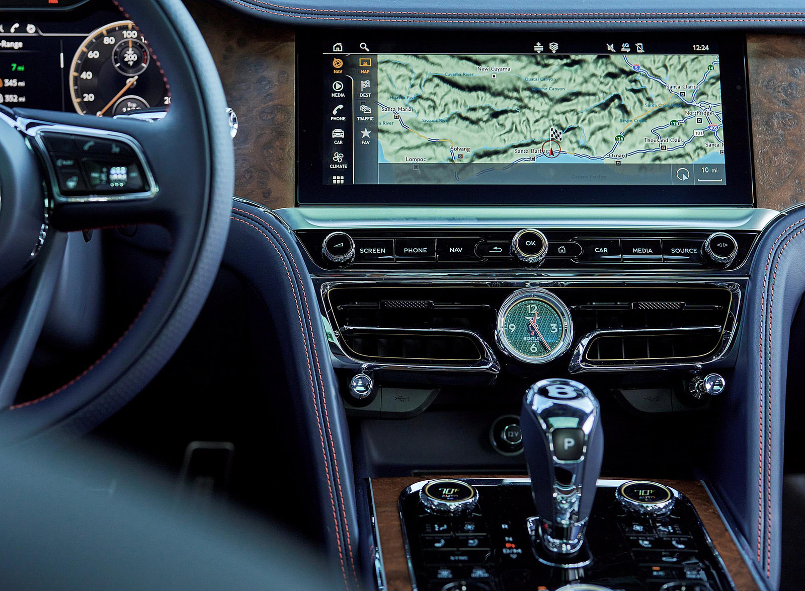 2022 Bentley Flying Spur Hybrid Central Console Wallpapers #132 of 182