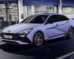 2022 Hyundai Elantra N Front Three-Quarter Wallpapers 150x120