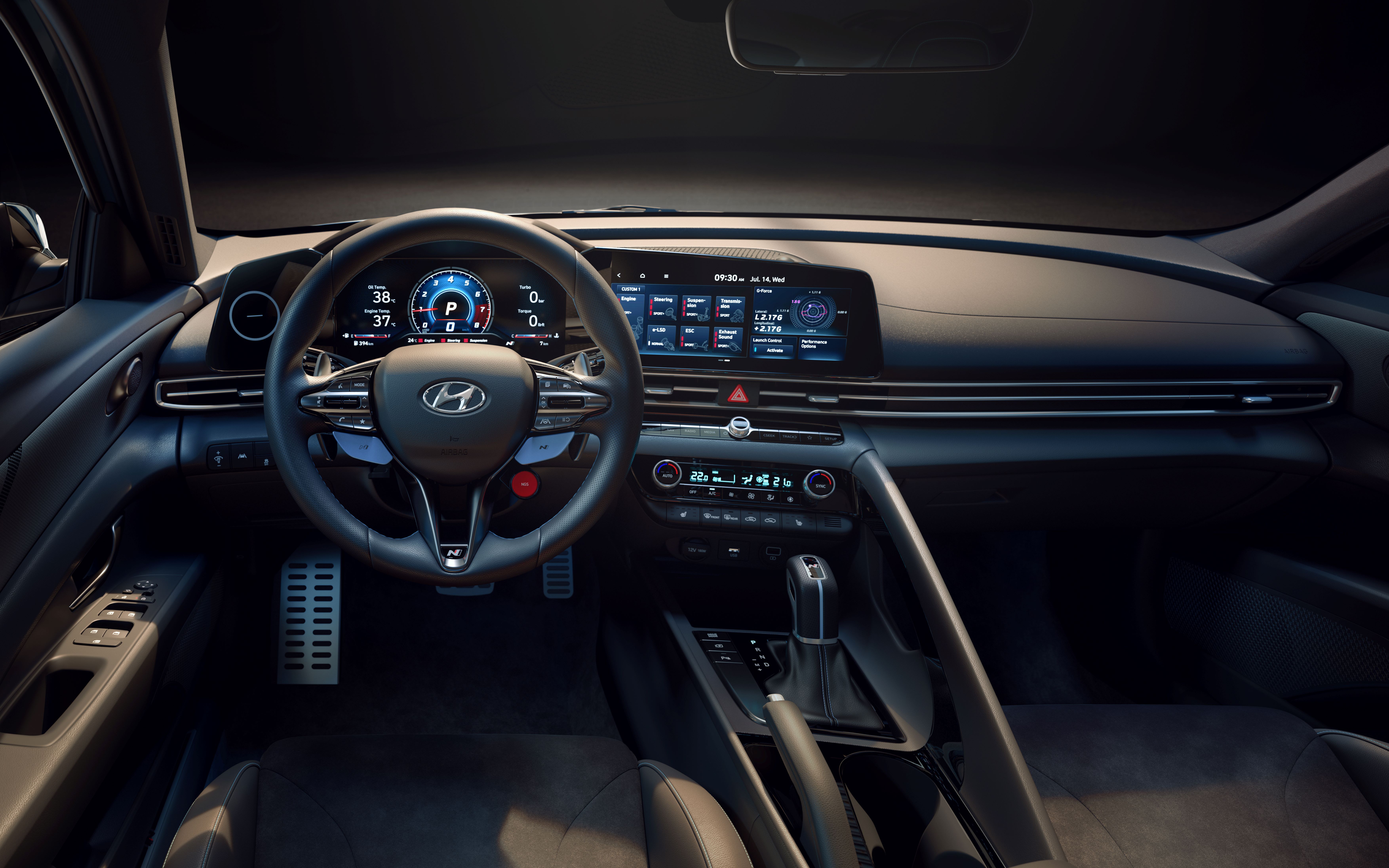 2022 Hyundai Elantra N Interior Cockpit Wallpapers (75) - NewCarCars