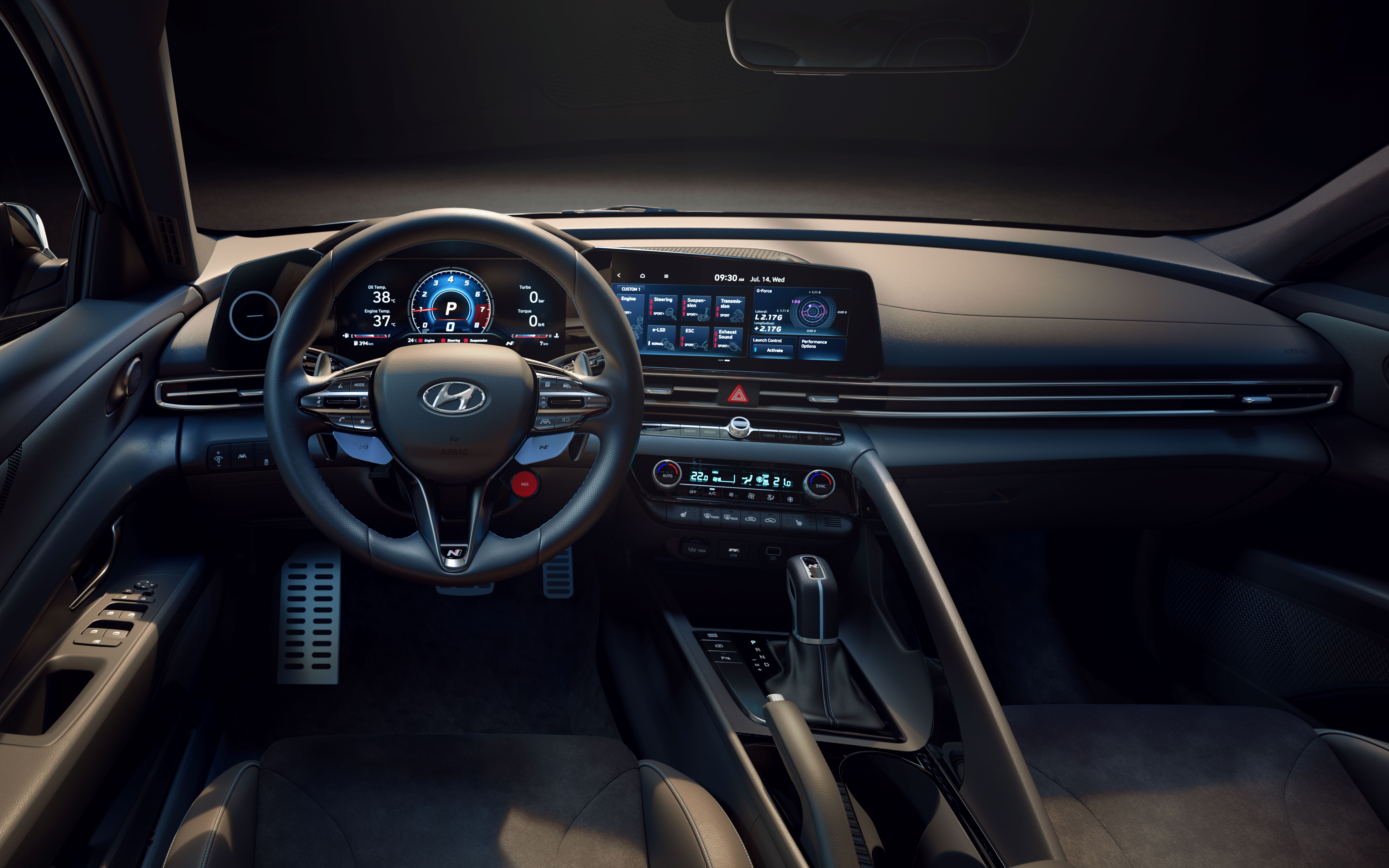 2022 Hyundai Elantra N Interior Cockpit Wallpapers #75 of 76