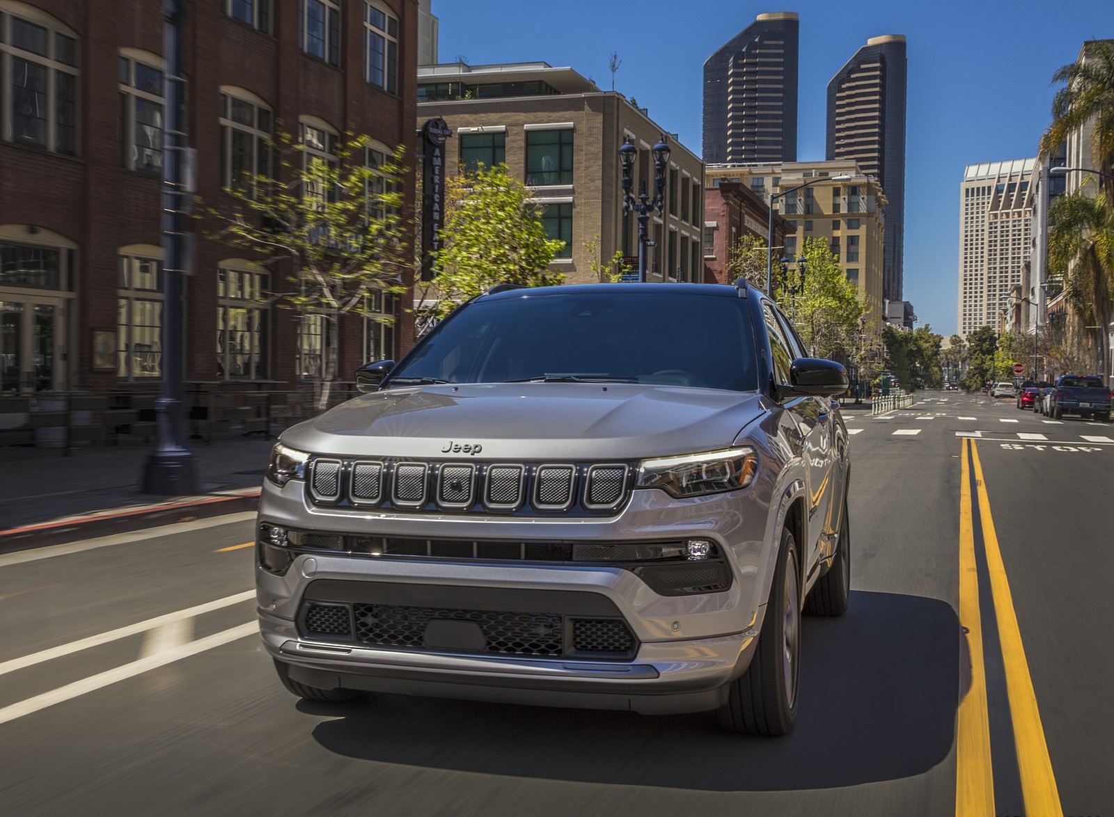 2022 Jeep Compass High Altitude Front Wallpapers #4 of 20