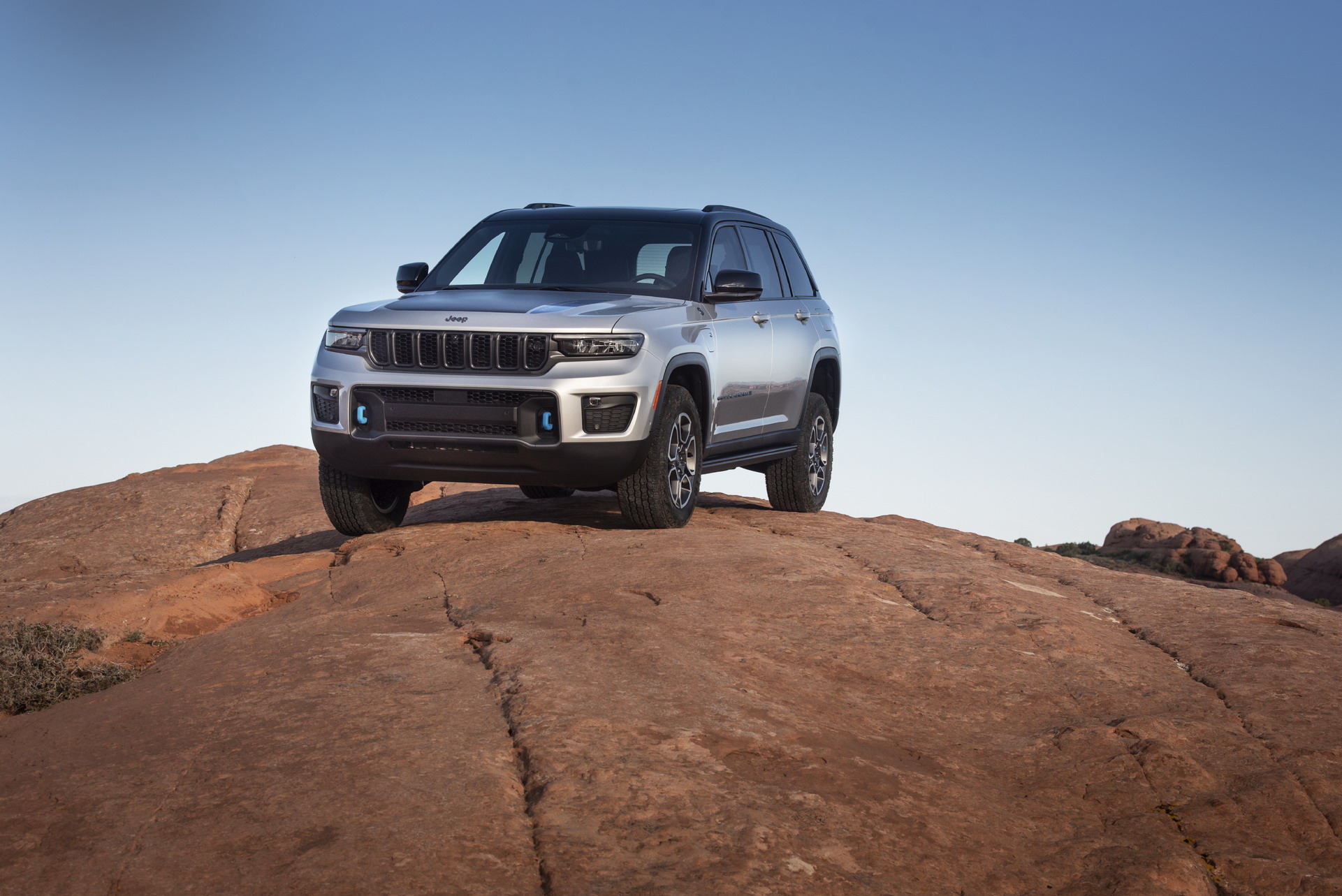 2022 Jeep Grand Cherokee Trailhawk 4xe Front Three-Quarter Wallpapers (9)