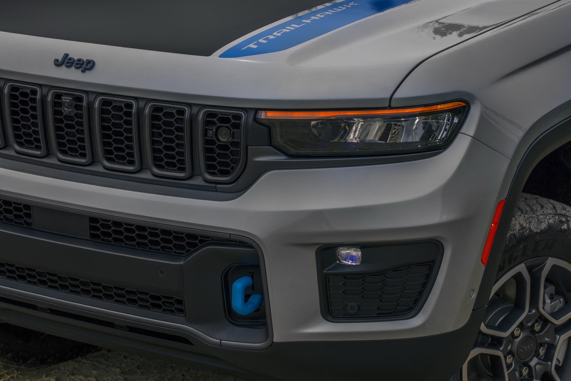 2022 Jeep Grand Cherokee Trailhawk 4xe Headlight Wallpapers #36 of 68