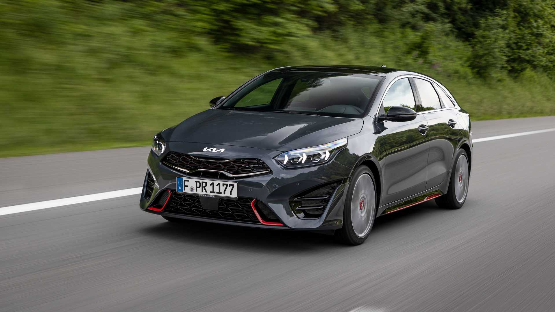 2022 Kia ProCeed GT Front Three-Quarter Wallpapers (1). Download Wallpaper