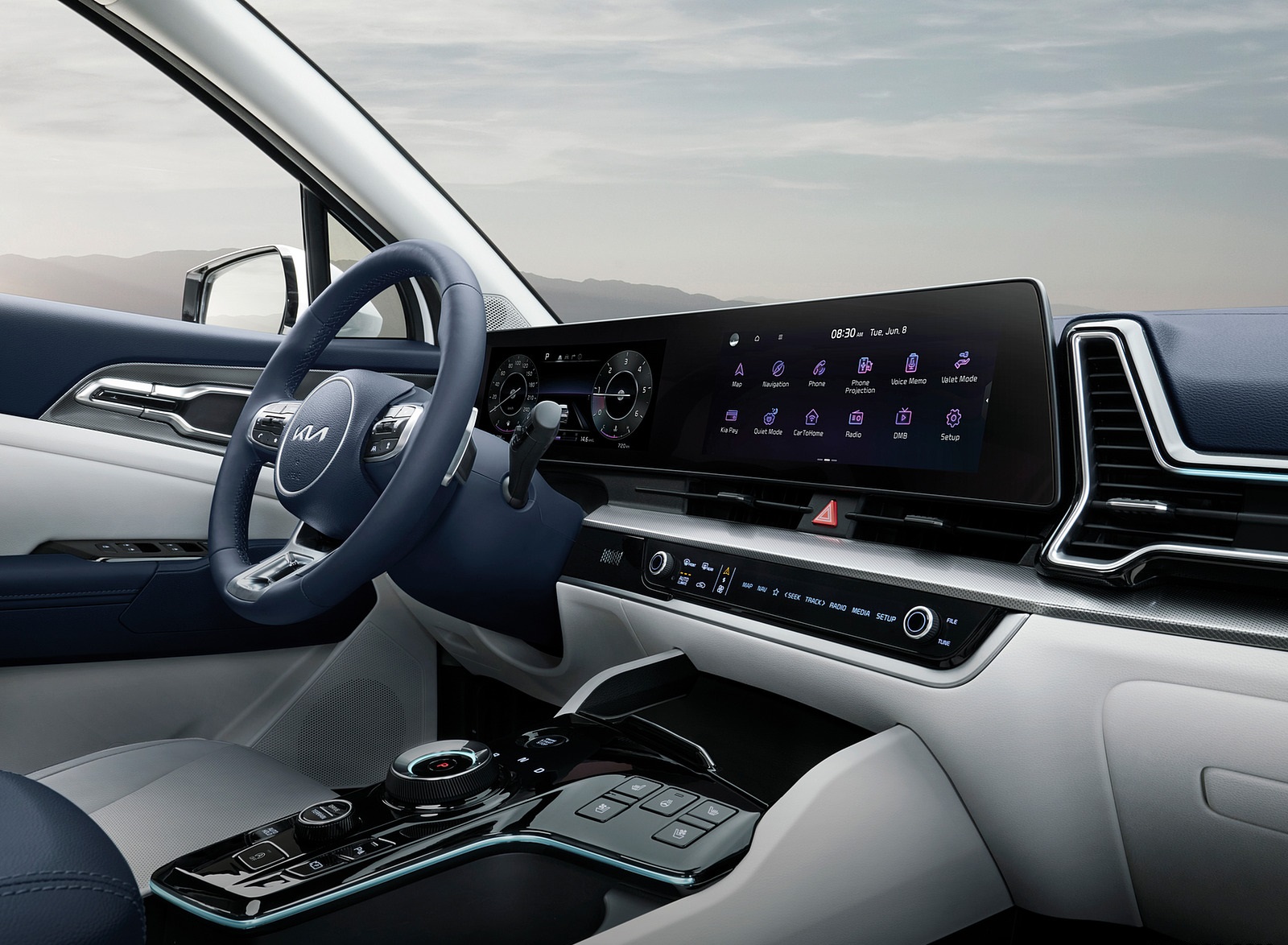 2022 Kia Sportage Interior Wallpapers (8)