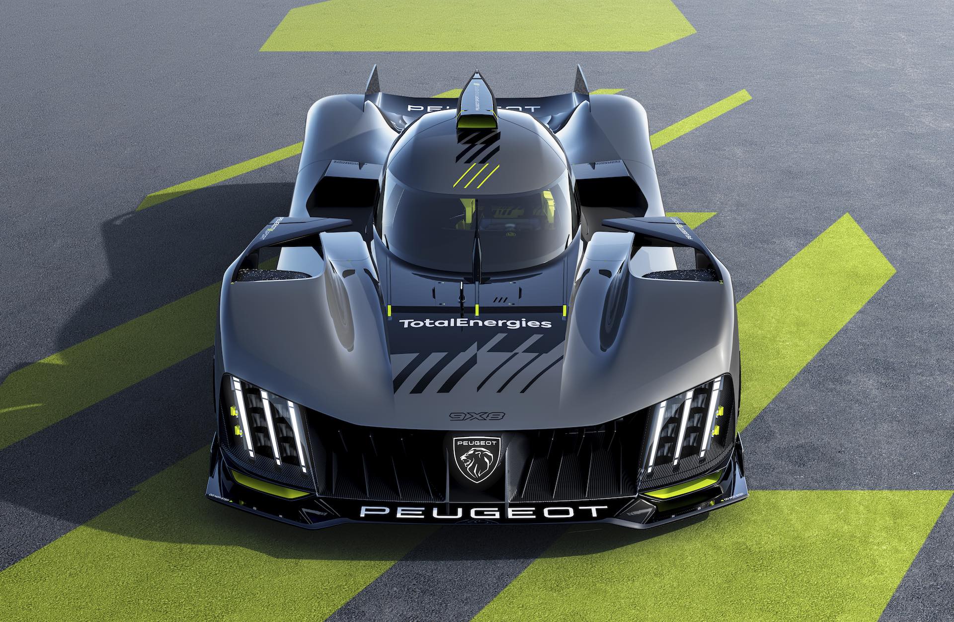 2022 Peugeot 9X8 Hypercar Front Wallpapers (2)