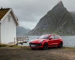 2022 Porsche Macan GTS (Color: Carmine Red) Front Three-Quarter Wallpapers 150x120