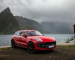 2022 Porsche Macan GTS (Color: Carmine Red) Front Three-Quarter Wallpapers 150x120