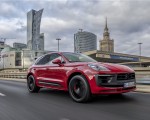 2022 Porsche Macan GTS (Color: Carmine Red) Front Three-Quarter Wallpapers 150x120