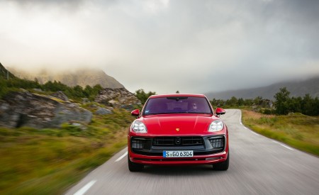 2022 Porsche Macan GTS (Color: Carmine Red) Front Wallpapers 450x275 (17)
