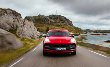 2022 Porsche Macan GTS (Color: Carmine Red) Front Wallpapers 450x275 (29)