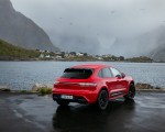 2022 Porsche Macan GTS (Color: Carmine Red) Rear Three-Quarter Wallpapers 150x120