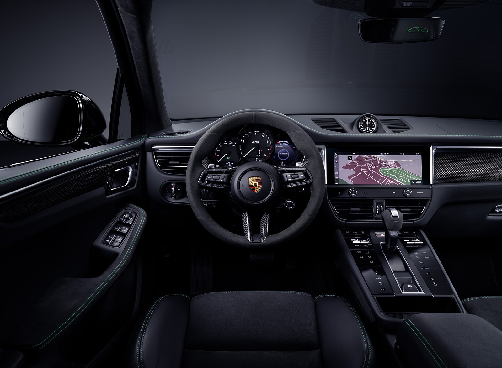 2022 Porsche Macan GTS with Sport Package Interior Cockpit Wallpapers #181 of 229