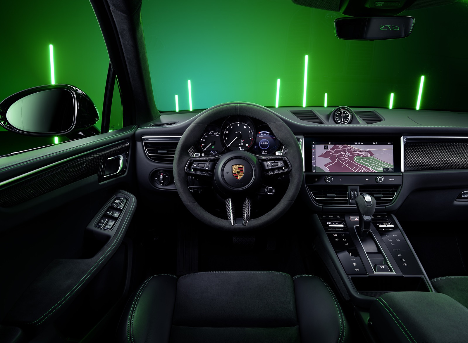 2022 Porsche Macan GTS with Sport Package Interior Cockpit Wallpapers #163 of 229