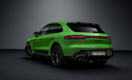 2022 Porsche Macan GTS with Sport Package Rear Three-Quarter Wallpapers 450x275 (170)