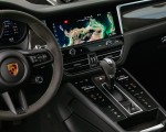 2022 Porsche Macan GTS with Sport package (Color: Python Green) Central Console Wallpapers 150x120