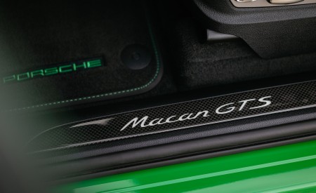 2022 Porsche Macan GTS with Sport package (Color: Python Green) Door Sill Wallpapers 450x275 (134)