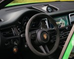 2022 Porsche Macan GTS with Sport package (Color: Python Green) Interior Steering Wheel Wallpapers 150x120