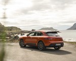 2022 Porsche Macan S (Color: Papaya Metallic) Rear Three-Quarter Wallpapers 150x120