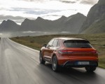 2022 Porsche Macan S (Color: Papaya Metallic) Rear Wallpapers 150x120