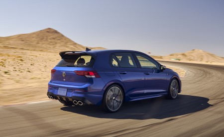 2022 Volkswagen Golf R (US-Spec) Rear Three-Quarter Wallpapers 450x275 (9)