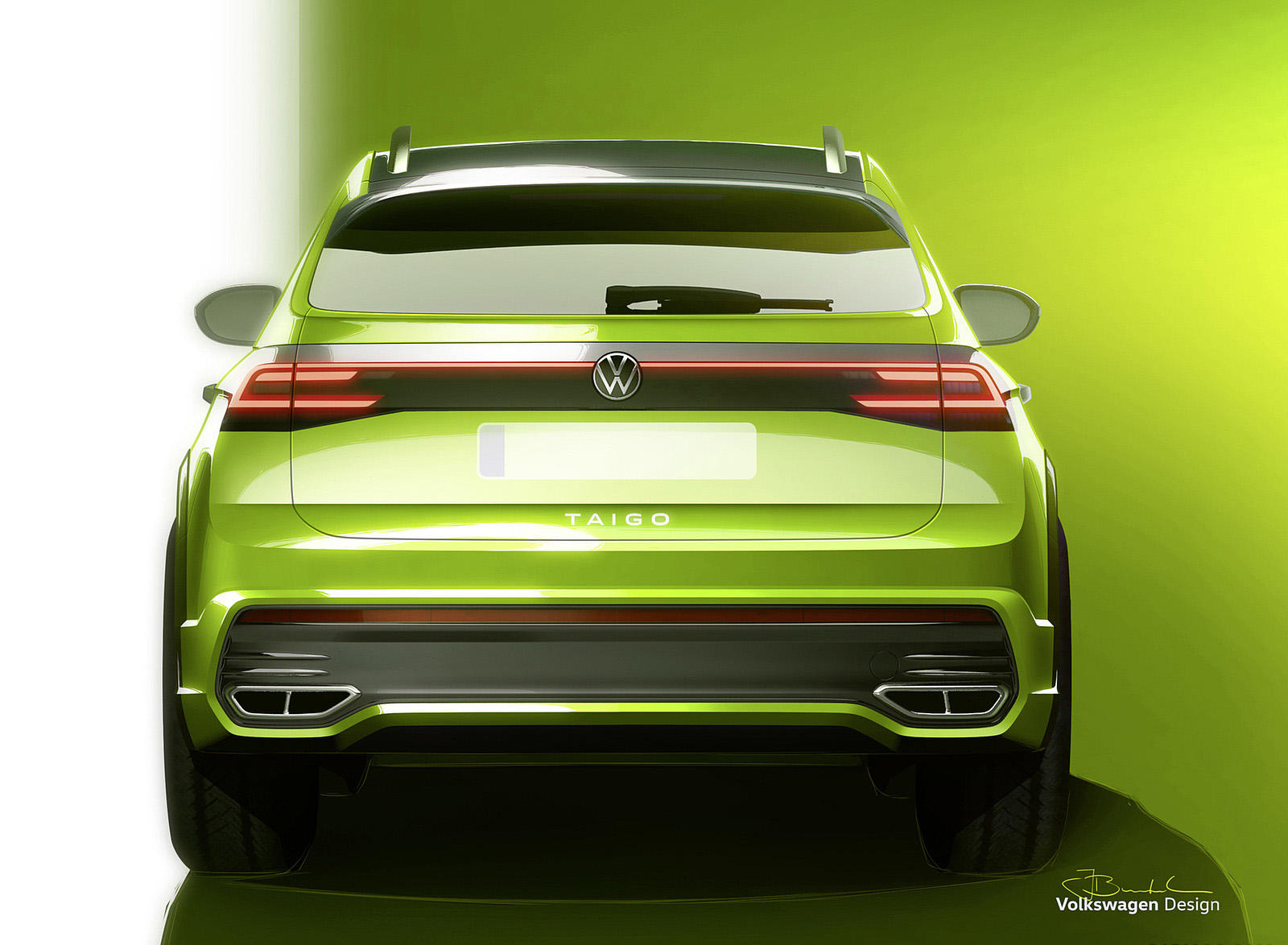 2022 Volkswagen Taigo Style Design Sketch Wallpapers #33 of 34