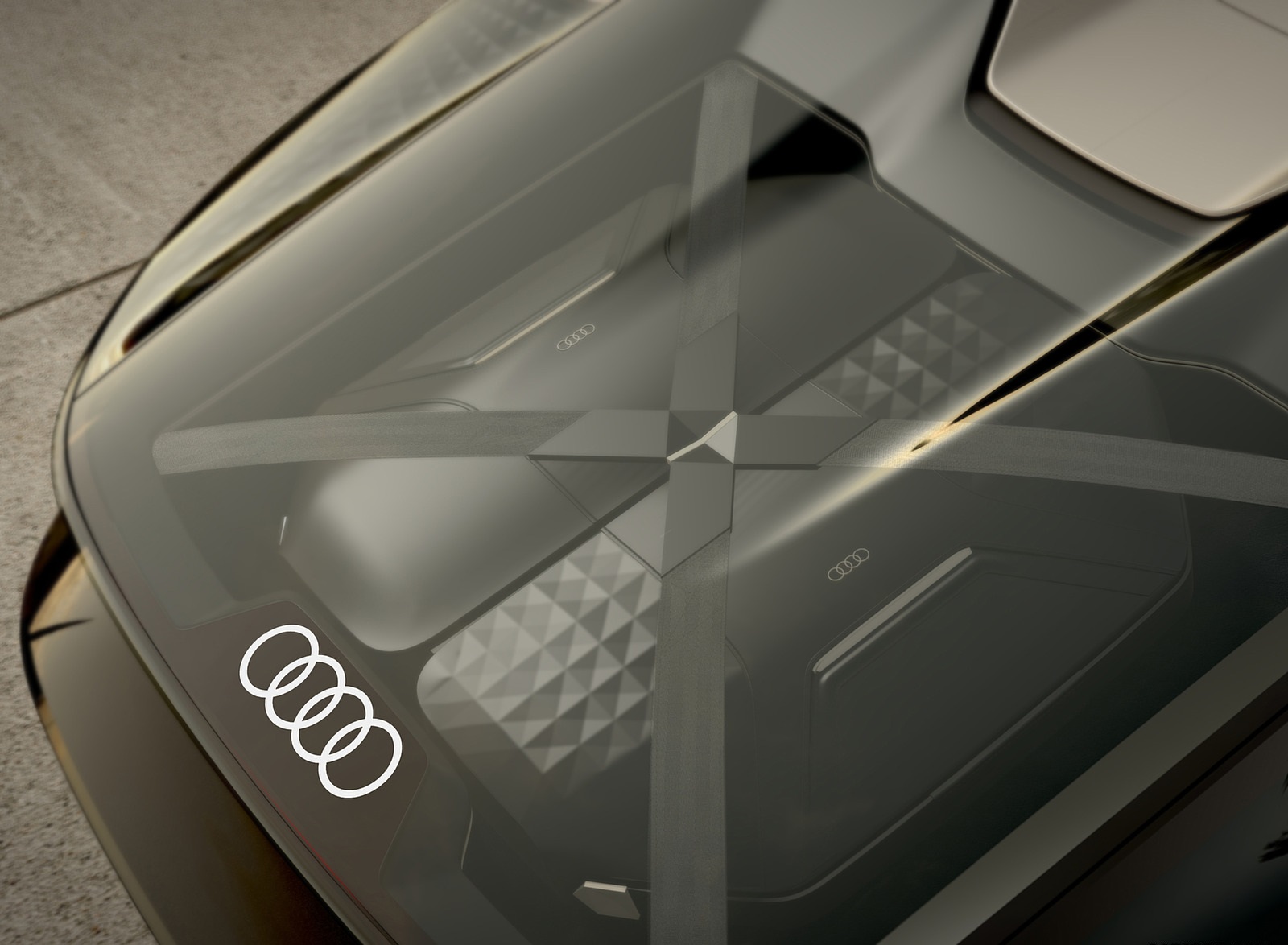 2021 Audi Skysphere Concept (Color: Stage Light) Engine Wallpapers #56 of 91