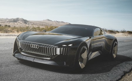 2021 Audi Skysphere Concept (Color: Stage Light) Front Three-Quarter Wallpapers 450x275 (26)