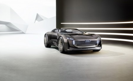 2021 Audi Skysphere Concept (Color: Stage Light) Front Wallpapers 450x275 (45)