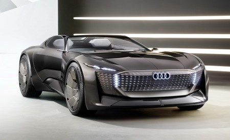 2021 Audi Skysphere Concept (Color: Stage Light) Front Wallpapers 450x275 (39)