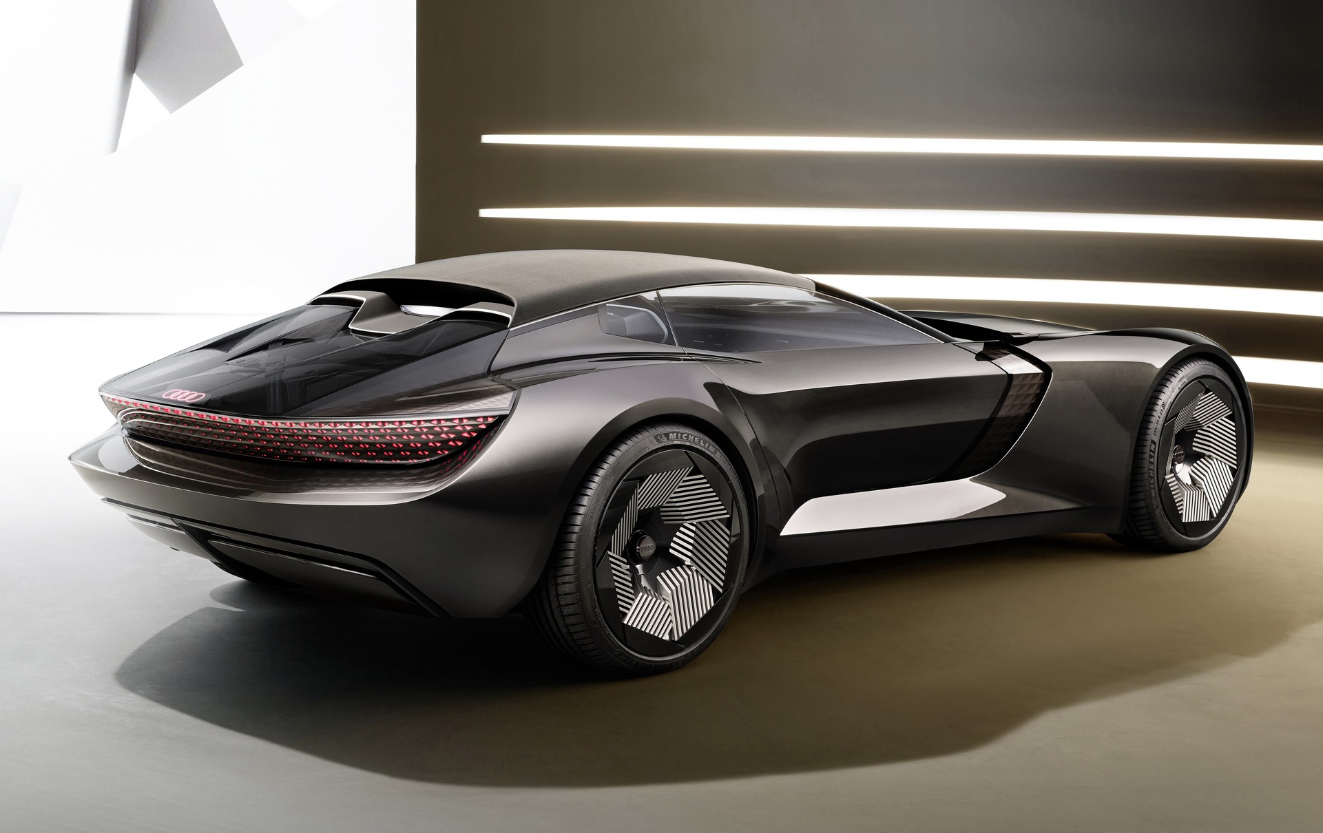 2021 Audi Skysphere Concept (Color: Stage Light) Rear Three-Quarter Wallpapers #41 of 91