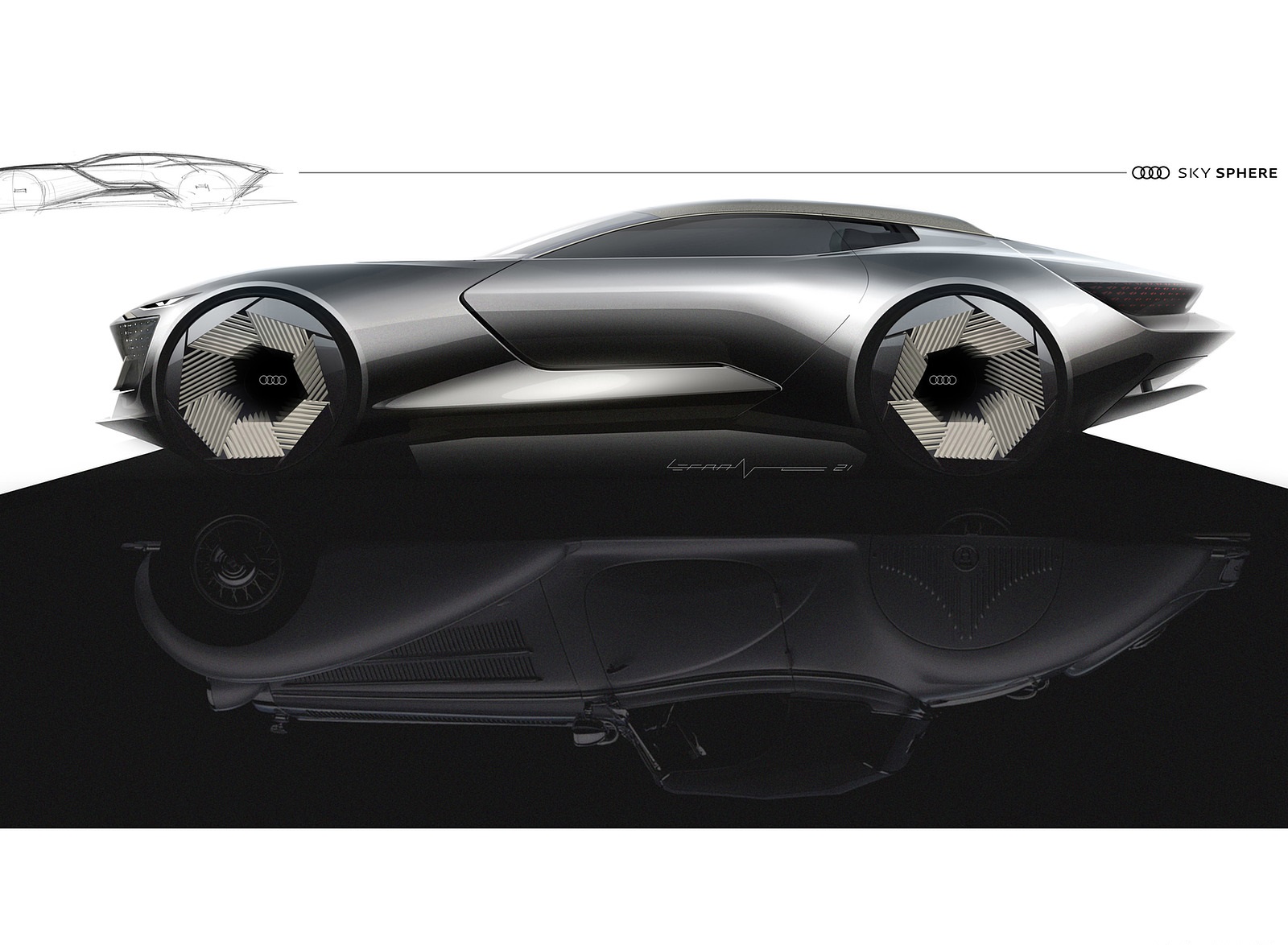 2021 Audi Skysphere Concept Design Sketch Wallpapers #73 of 91