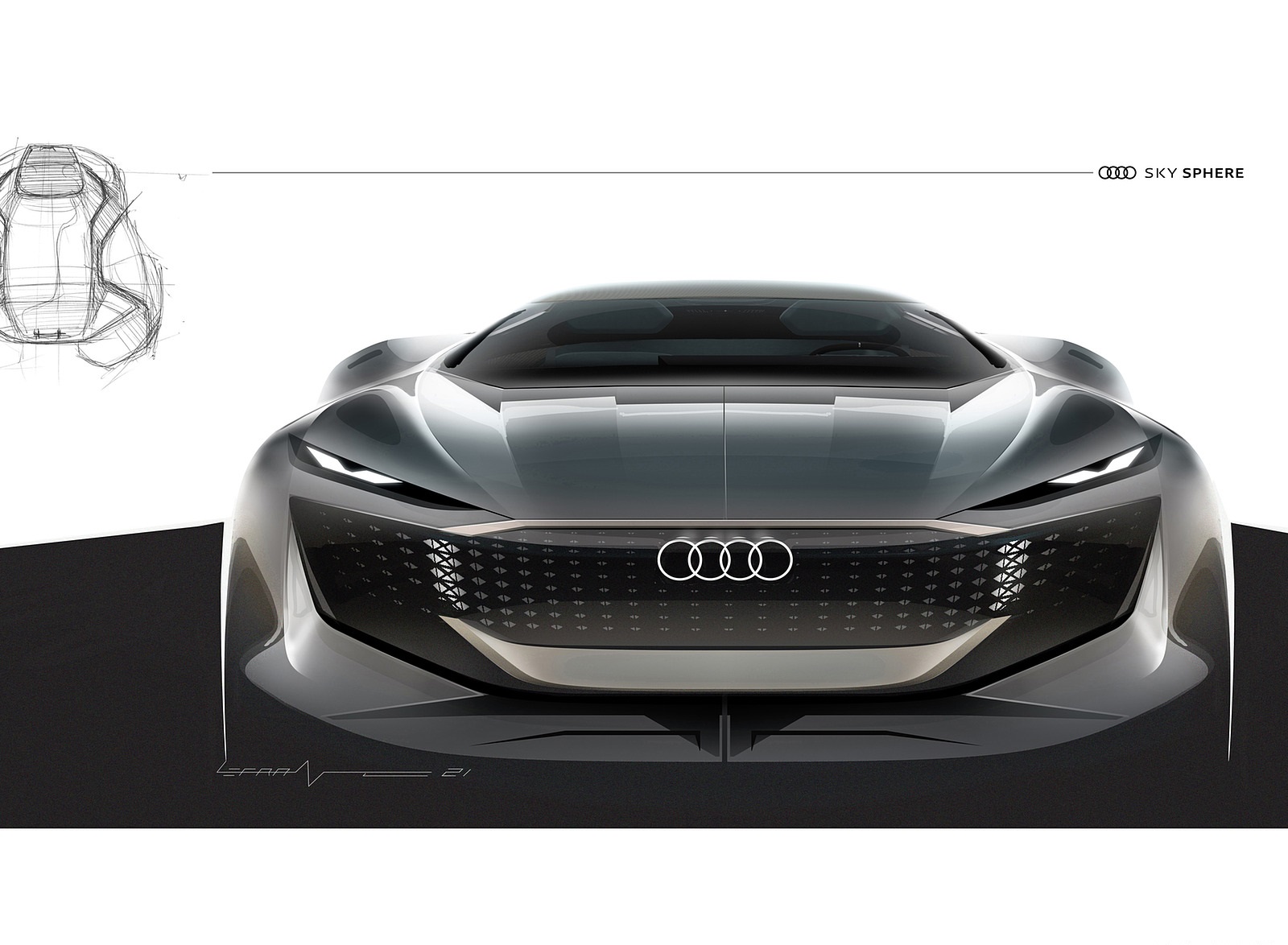2021 Audi Skysphere Concept Design Sketch Wallpapers #71 of 91