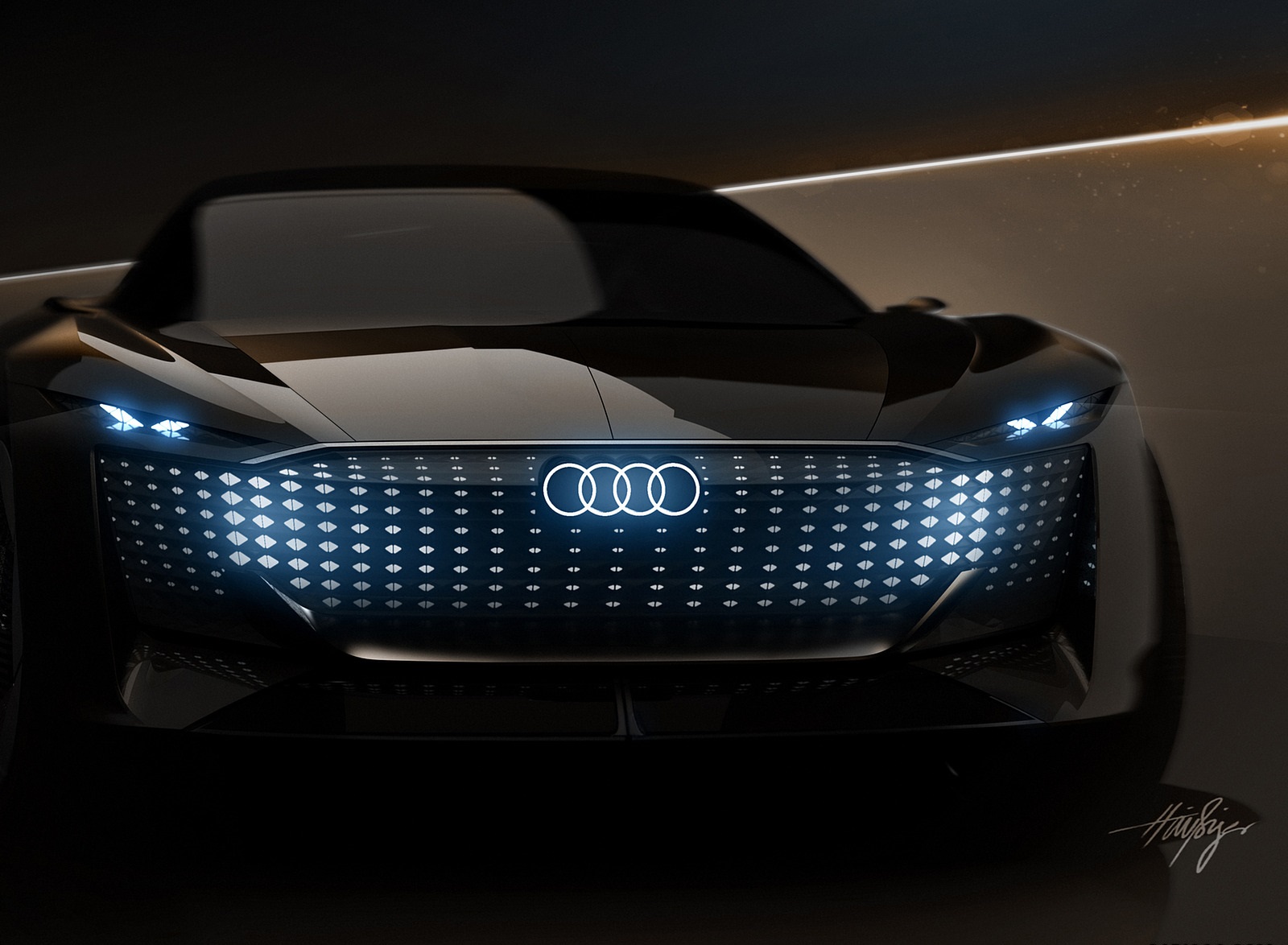 2021 Audi Skysphere Concept Design Sketch Wallpapers #69 of 91