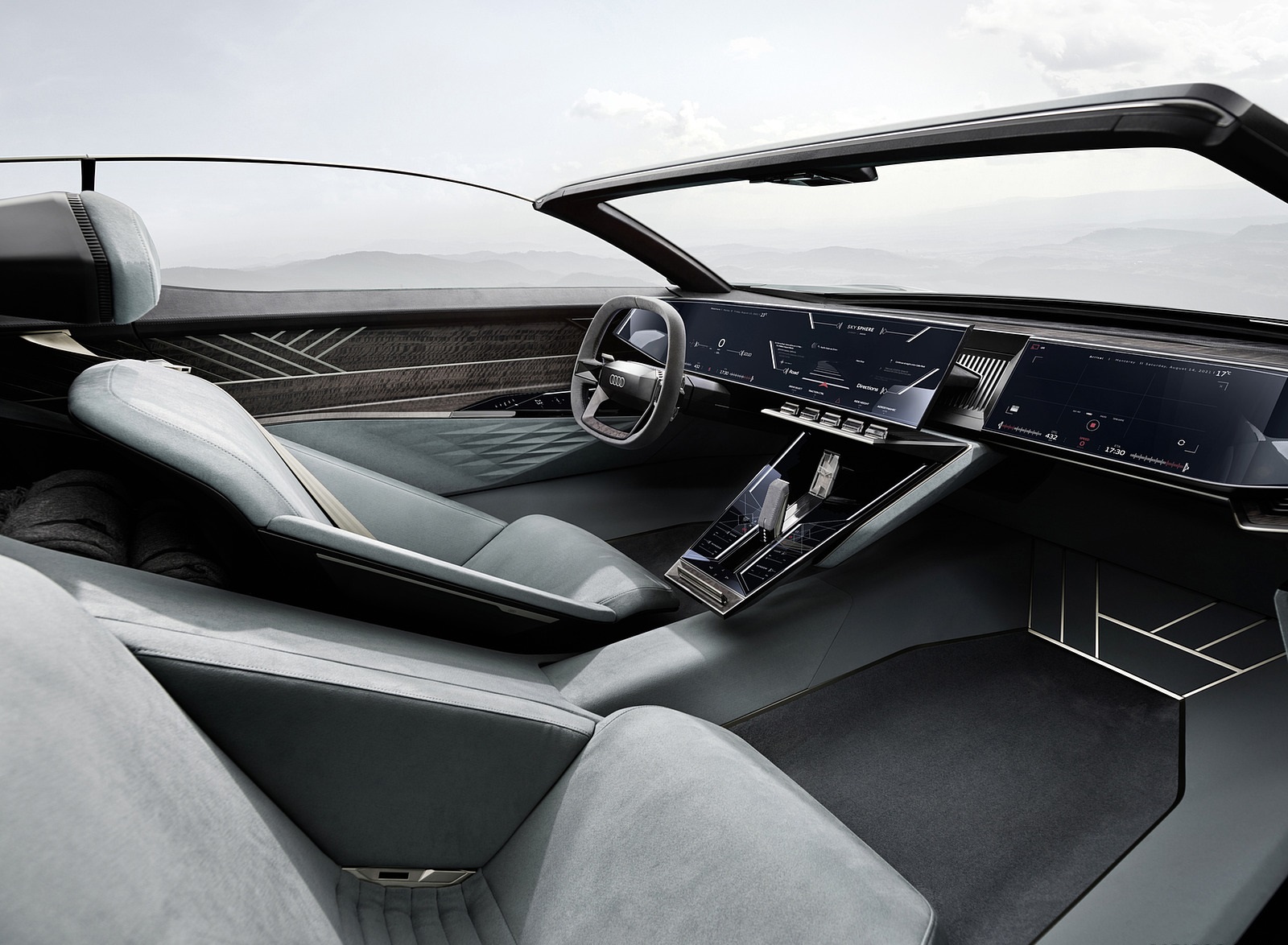 2021 Audi Skysphere Concept Interior Detail Wallpapers #63 of 91