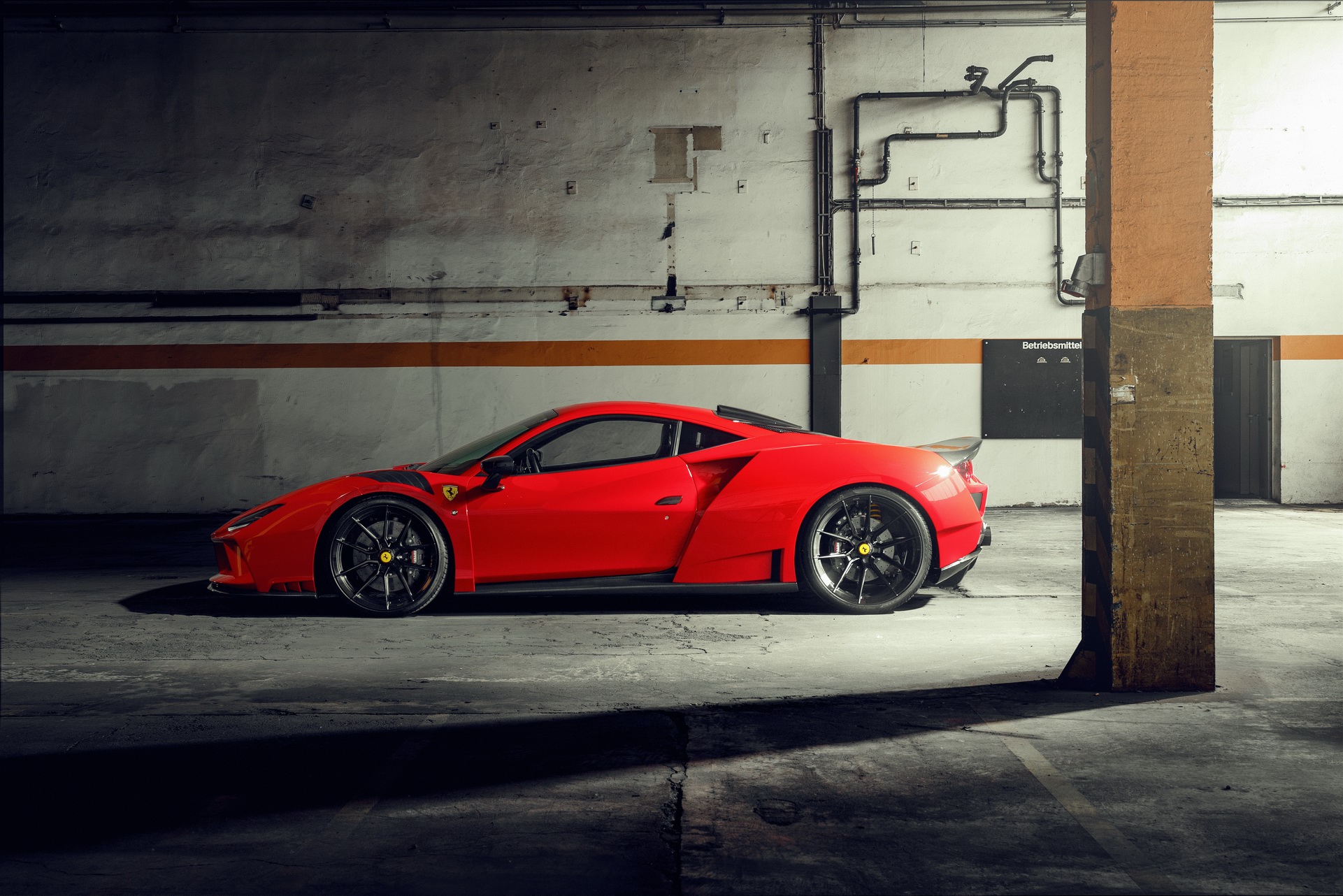 2021 Ferrari F8 Tributo by Novitec N-Largo Side Wallpapers #8 of 22